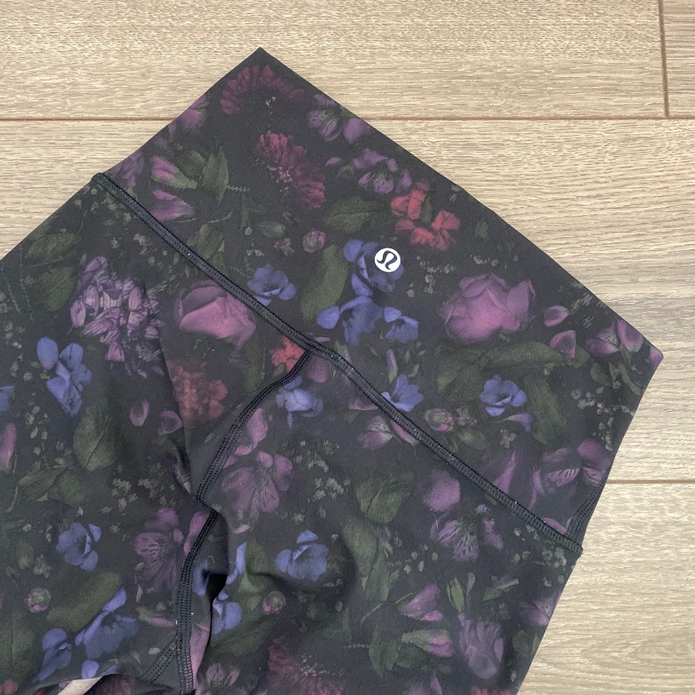 25" Floral Printed Leggings